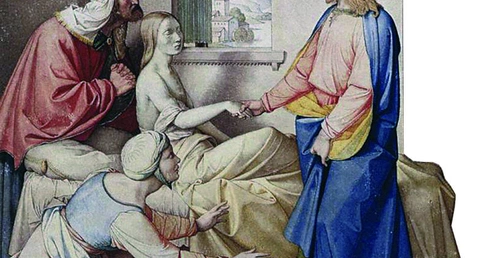 Friedrich Overbeck, Chrystus wskrzesza córkę Jaira