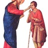 Ducciodi Buoninsegna, Uzdrowienie niewidomego, 1308–11