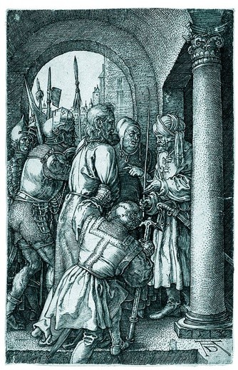 Albrecht Dürer, Chrystus przed Piłatem, 1512 r.