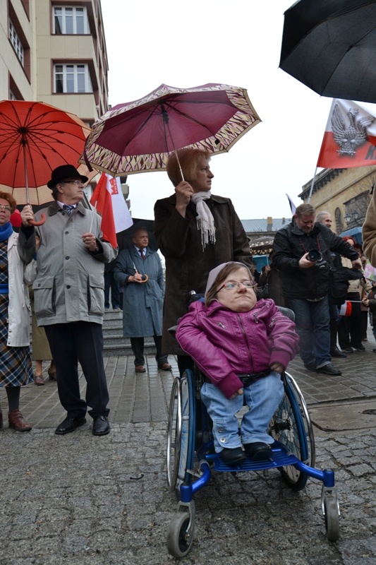 Protesty w Katowicach