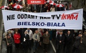 Marsz w obronie wolnych mediów - Katowice