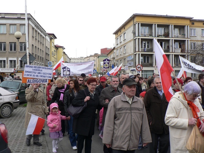 Marsz przeciw laicyzacji - Rzeszów