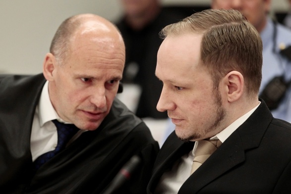 Breivik: Przyznaję się, nie czuję się winny