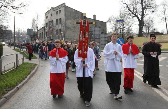 Pielgrzymka papieskich szkół