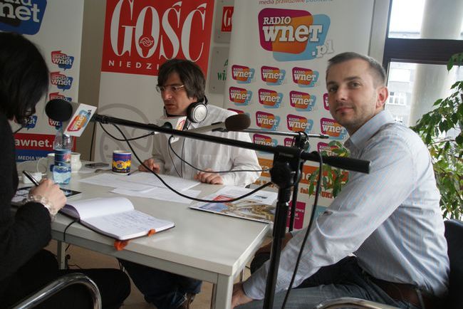 Radio Wnet nadawało z redakcji "Gościa Niedzielnego"