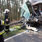 Wypadek autobusu w Zachodniopomorskiem