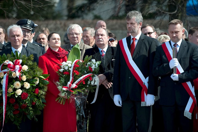 Poświęcenie pomnika "brama piaśnicka"