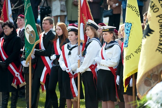 Poświęcenie pomnika "brama piaśnicka"