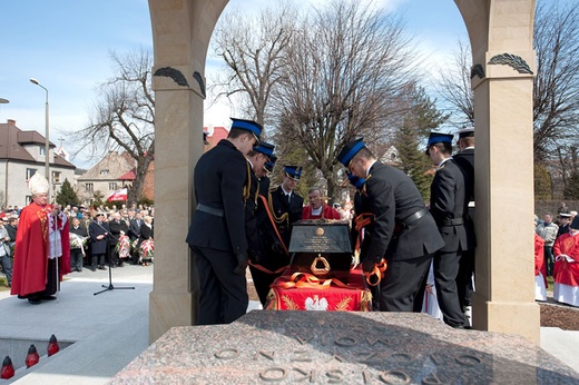 Poświęcenie pomnika "brama piaśnicka"