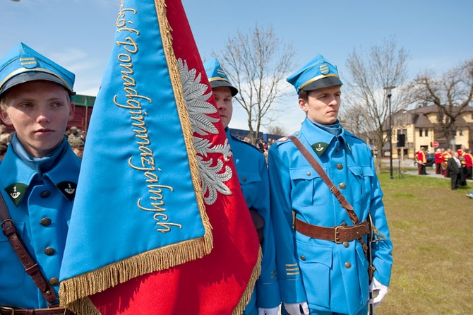 Poświęcenie pomnika "brama piaśnicka"