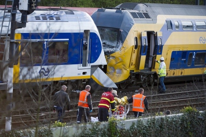 Katastrofa kolejowa w Holandii
