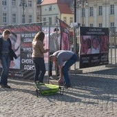 Wystawa antyaborcyjna "Wybierz życie" w Bydgoszczy