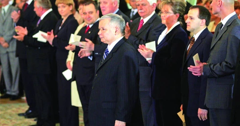 Nowy rząd zaprzysiężony