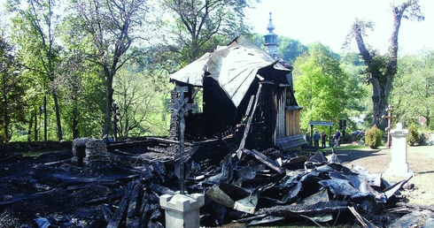 Spłonęła cerkiew