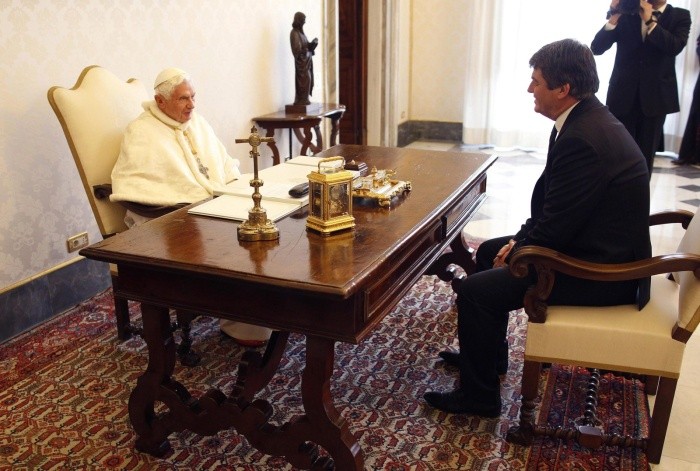 Prezydent Albanii u papieża