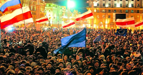 Przedwiośnie w Mińsku