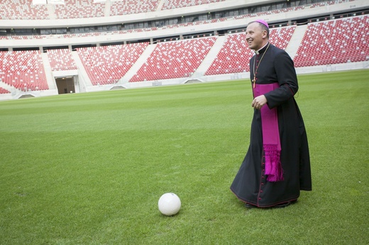 Poświęcenie kaplicy na Stadionie Narodowym