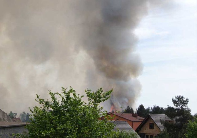 Pożar z bezpiecznej odległości