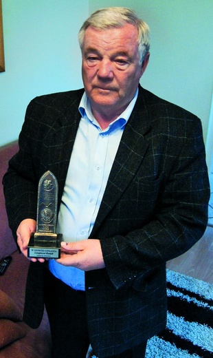  W tym roku Longin Rudzik został nagrodzony statuetką św. Jerzego