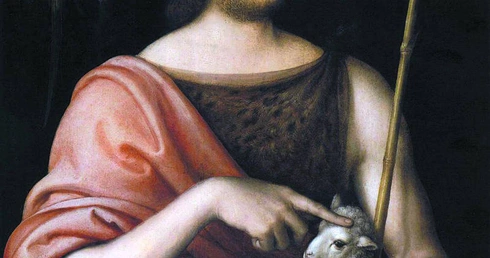 Jean Clouet, „Portret Franciszka I jako św. Jana Chrzciciela”