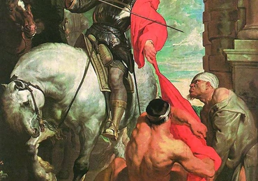 „Święty Marcin dzielący swój płaszcz”