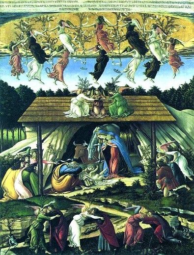 Alessandro di Mariano Filipepi, zwany Sandro Botticelli, „Mistyczne Boże Narodzenie”