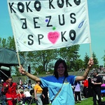 KSM z Białego Boru szybko zaadaptował hymn reprezentacji piłkarskiej na swoje banery 
