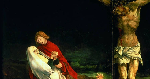 „UKRZYŻOWANIE” MATHIS GRÜNEWALD (1480&–1528), OŁTARZ Z ISENHEIM (1512/15)