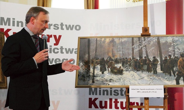 Z torebką po pożarze