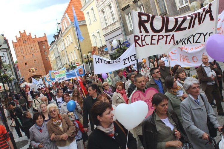 Marsz dla Życia i Rodziny w Olsztynie