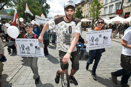 Marsz dla Życia i Rodziny w Warszawie