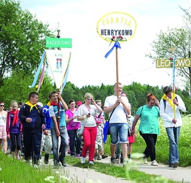 Pielgrzymi wyruszyli z Lechowa i przeszli 17 km