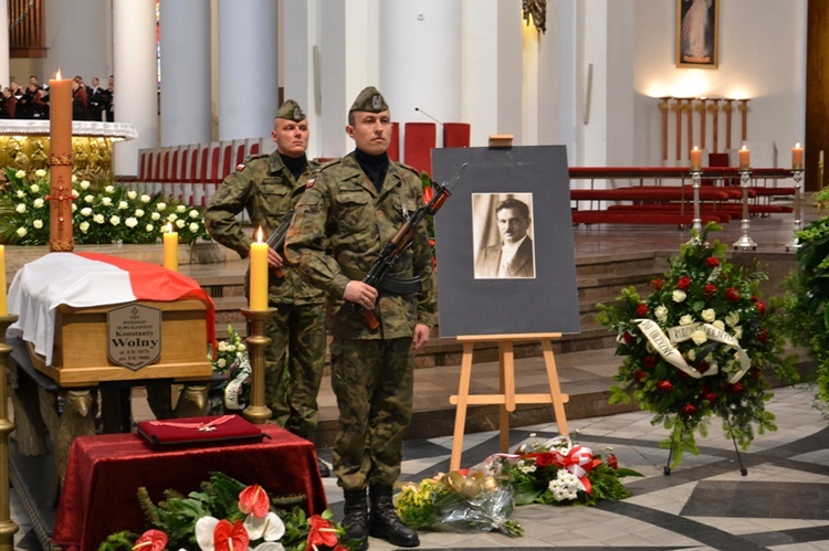 Konstanty Wolny pochowany w Katowicach