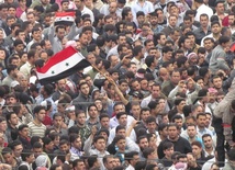 Syria: Tłumy demonstrują na ulicach