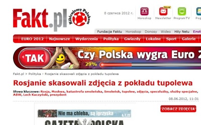 Smoleńskie fakty a fakty „Faktu” 