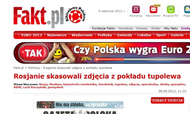 Smoleńskie fakty a fakty „Faktu” 