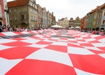 Kibice w poznańskich kościołach