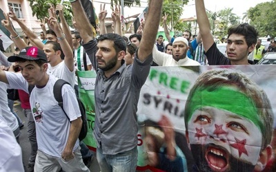 Dzieci w Syrii służą za żywe tarcze