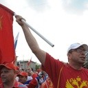 Incydenty podczas marszu Rosjan