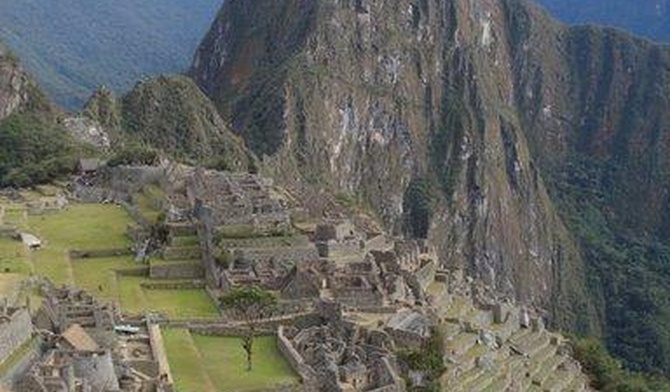 Słynne Machu Picchu