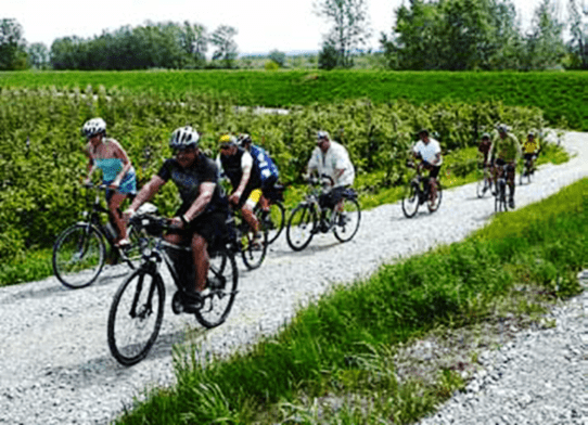 Z grupą Bike Equipa można wiele zwiedzić w całym regionie