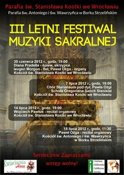 III Letni Festiwal Muzyki Sakralnej