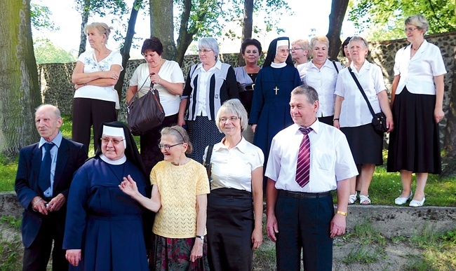  Na Górę św. Anny przyjechało ok. 500 osób. Wśród nich grupa z Gliwic-Sośnicy 