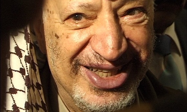 Ślady polonu w ciele Arafata