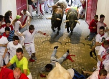 Ofiary gonitwy z bykami