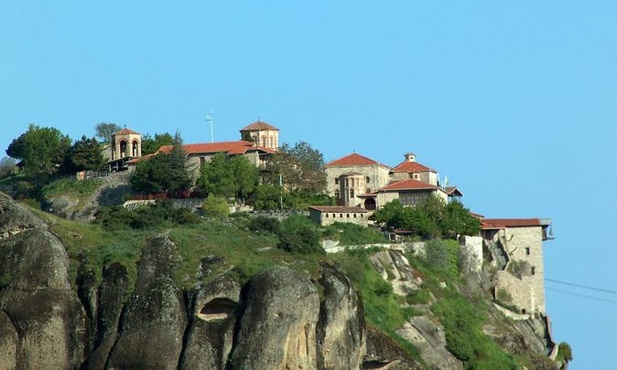 Prawosławny klasztor w Meteorach