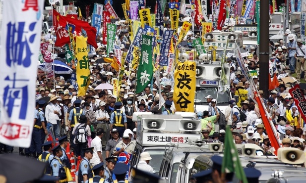 Japonia: Demonstracja przeciwników atomu