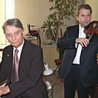 Podczas inauguracyjnego koncertu w Tarnobrzegu wystąpili Mirosław Pietkiewicz (organy) i Adam Lulek (skrzypce)