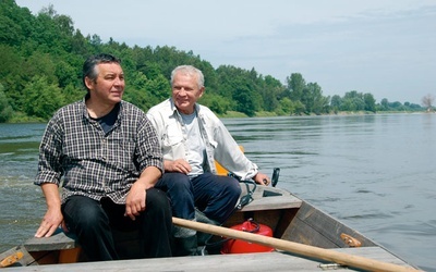 Zakochani w królowej polskich rzek (od lewej): Jacek Witkowski i Michał Nowak 