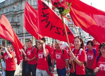 Od początku ŁPPM na Jasną Górę chodzi grupa czerwona